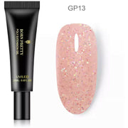 Glittery Polygel Extension Nail Gel UV Building Gel POLYGEL Nail Extension 20ML